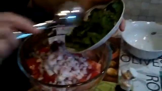 Салат с базиликом. смотреть онлайн