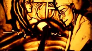 Трогательная песочная анимация "Мое Сердце" - Touching sand art "HEART"