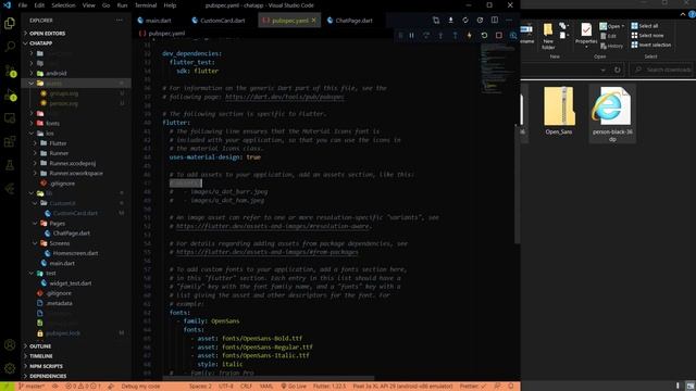 Flutter Chat App - How to use SVG Icons in Flutter ??|| #5