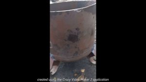 делаем печь для варки каши животным