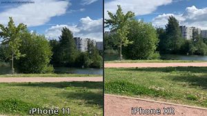 iPhone 11 vs iPhone XR - Сравнение камер смартфонов (4K 3840x2160 | 30fps)