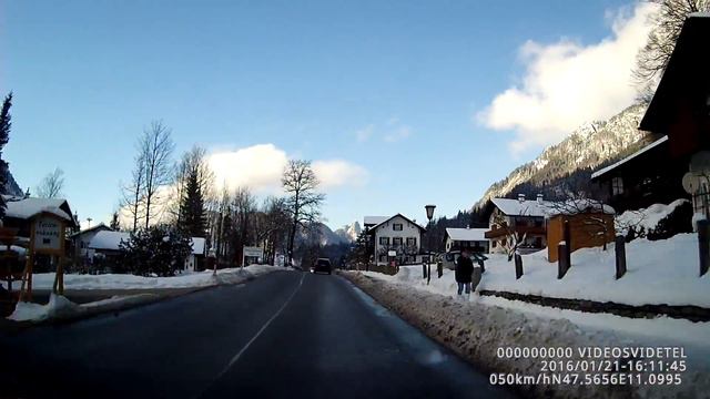 Баварский горный серпантин / Bayrische kurvige Bergstrasse