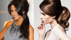 прическа хвост с начесом