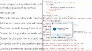 exercice liste python