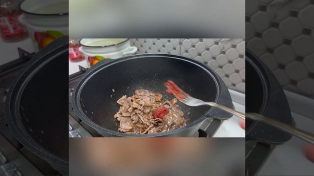 ЛАГМАН жареный. Король Лагманов Цомян? Вкусный обед или ужин? Уйгурский рецепт