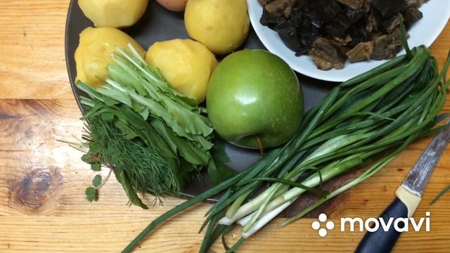 Моё меню - Необычный салат с грибами - ну очень вкусный!!! смотреть онлайн