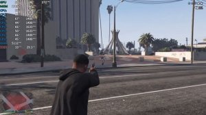 AMD Ryzen 7 3700U Vega 10 Review - GTA V - Gameplay Benchmark Test