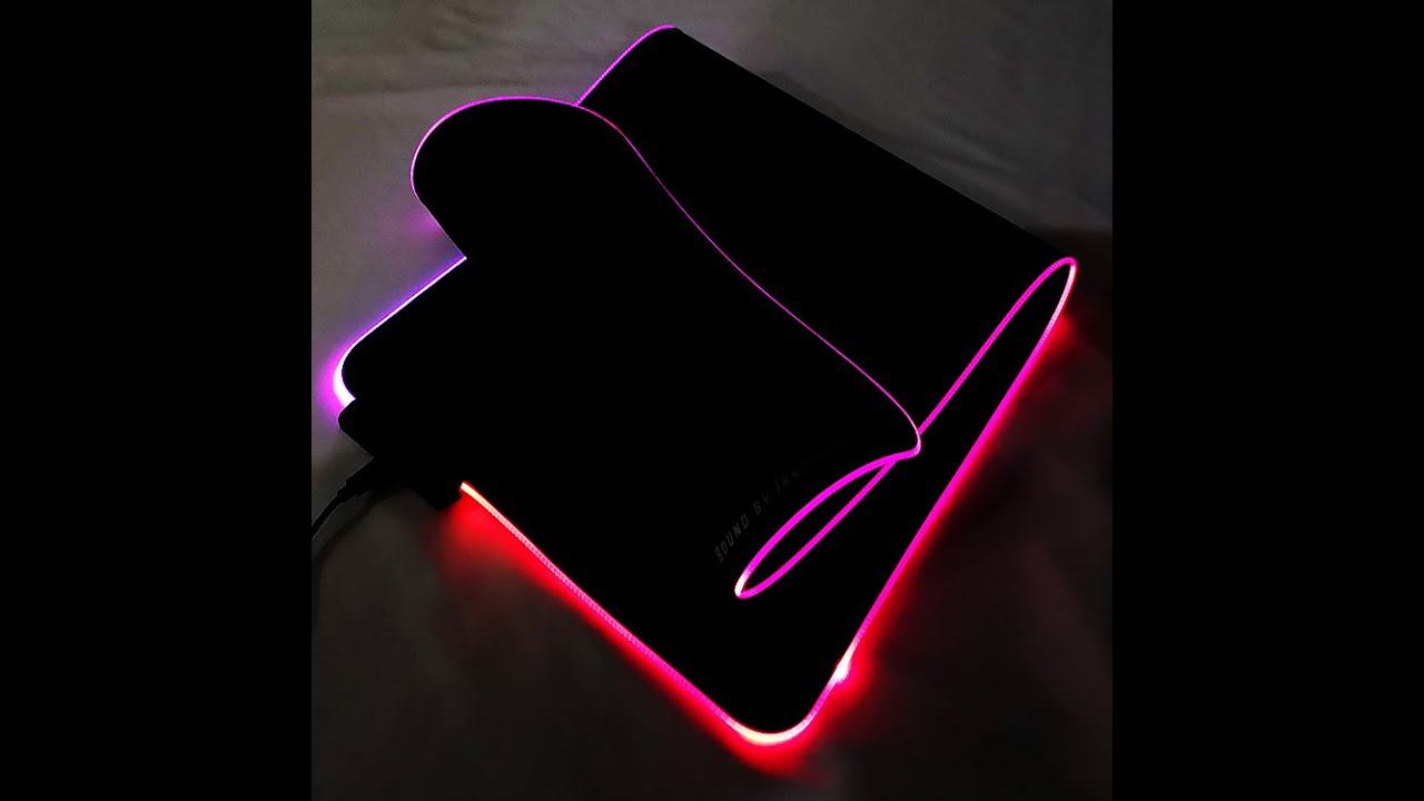 Обзор LED коврика под мышку смотреть онлайн