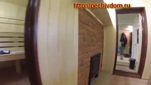 Установка банной печи тунгуска