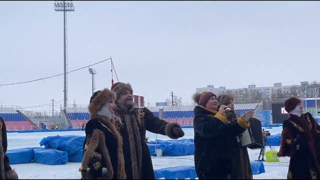 Театр песни "РОСИЧИ"  г. Саранск  Стадион «Старт»   Чемпионат России по мотогонкам на льду
