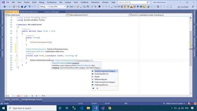 C# Tutorial - Barcode Scanner using Webcam in C# | FoxLearn смотреть онлайн