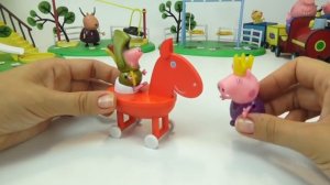 Свинка Пеппа украшаем коробку, игрушки из мультика