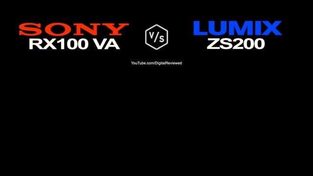 SONY RX100 VA vs Panasonic LUMIX ZS200 смотреть онлайн