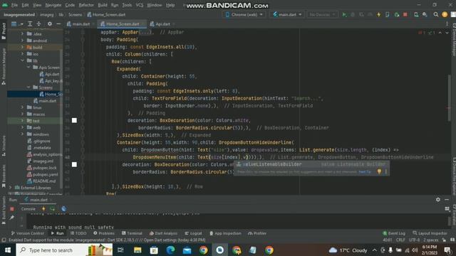 Flutter  AI Image Generator using OpenAI || Flutter App | Dall E | Flutter Chat GPT | Part 2