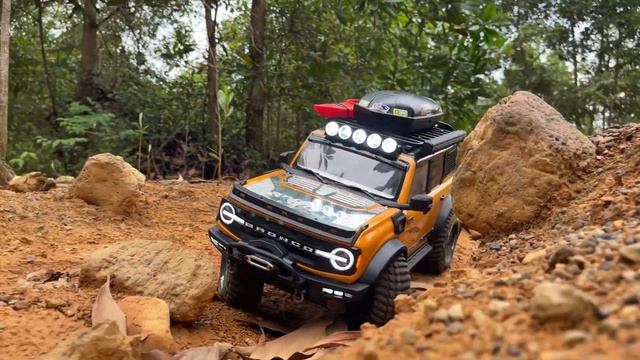 1/10 Scale Rc TRX4 Bronco 2021 Upgrades / Off-road Driving 4X4 RC Car