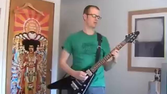 Epiphone Customised Flying V demonstration смотреть онлайн