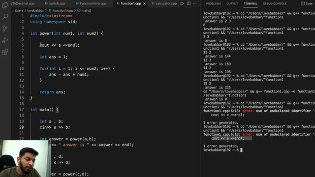 Lecture 8: Switch Statement & Functions