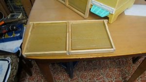 нуклеус для облета маток от фирмы BienenHaus на высоту рамки 230 мм - часть 2 - наващиваю рамки