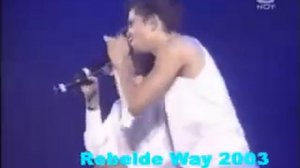 Camila Bordonaba Cantando en Rebelde Way