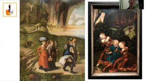 Что происходит на картине. Лот и его дочери