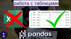 ВВЕДЕНИЕ В БИБЛИОТЕКУ PANDAS | МАШИННОЕ ОБУЧЕНИЕ