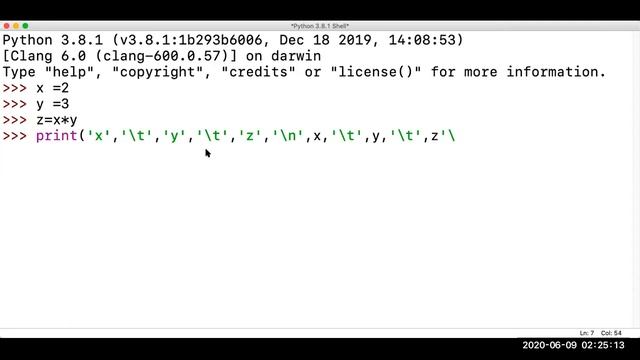 Python Format Function(Formatting Output with Print() function) Week 1 Lecture 2 (Part 2)