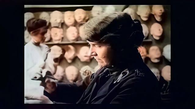 Немое кино  /  ИЗГОТОВЛЕНИЕ МАСОК  1918 г