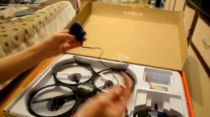 Распаковка квадрокоптера Udi RC U817A
