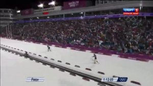 Биатлон - Олимпийские игры 2014 в Сочи - Мужская Эстафета - Золотой финиш Антона Шипулина