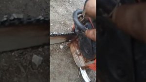 Глушитель собранный для бензопилы