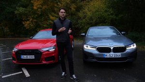 BMW 5 серии против Audi A6 Сравнение 540i против 55 TFSI - Поединок лучших бизнес-седанов!
