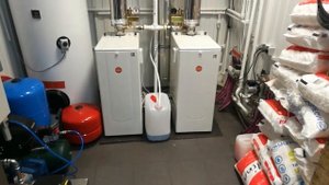 Водоподготовка, котлы KITURAMI TURBO 30 работают в паре, теплые полы.