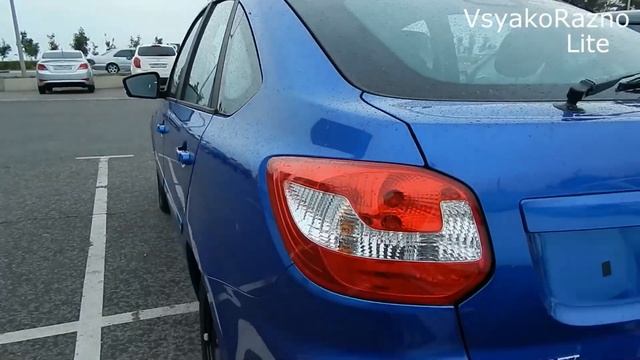 новая LADA Granta FL лифтбек цвет Голубая планета 418 смотреть онлайн