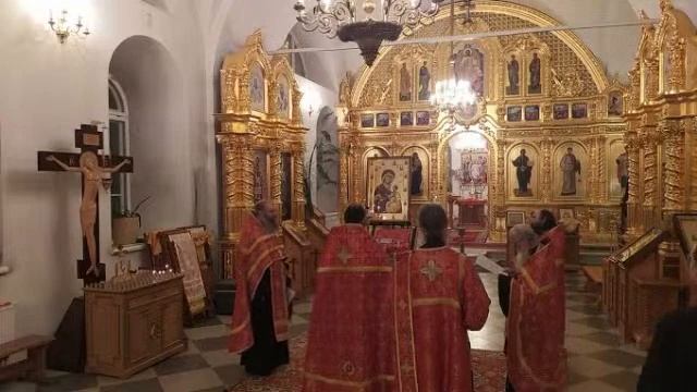 Мчч. Прова, Тараха и Андроника. Прп. Космы, еп. Маиумского.Вечернее богослужение. смотреть онлайн