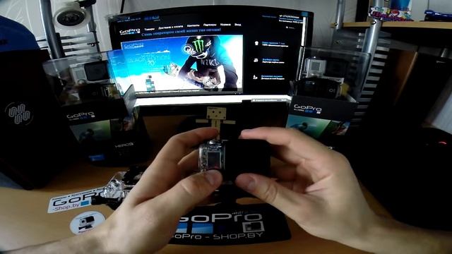 GoPro обзор  GoPro защитные крышки объектива  GoPro-Shop.by