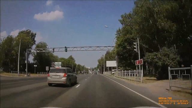 Нижний Новгород. Ольгино - Афонино - Казанское шоссе - улица Генерала Ивлиева - улица Бекетова. смотреть онлайн