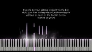 I wanna be yours - Arctic Monkeys (FEMALE Key Karaoke) - Piano Instrumental Cover with Lyrics