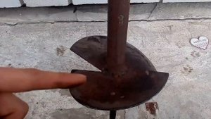 Самодельный Ручной Бур своими руками
