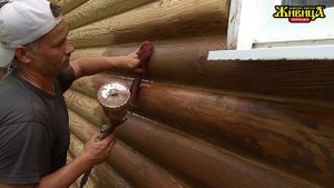 Чем покрасить деревянный дом? Почему масло, а не лак и советы от мастера
