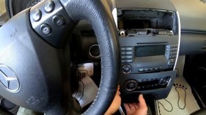 Mercedes W169 A200 Radio Removal