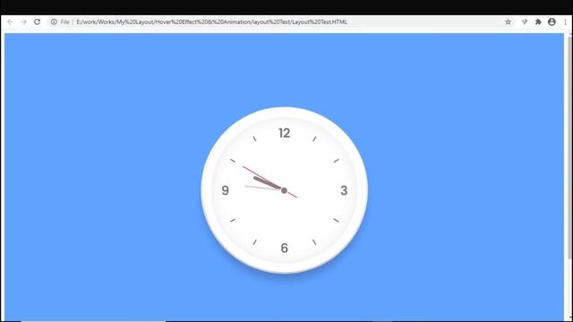 Javascript Clock  CSS Neumorphism Working Analog Clock UI Design2 смотреть онлайн