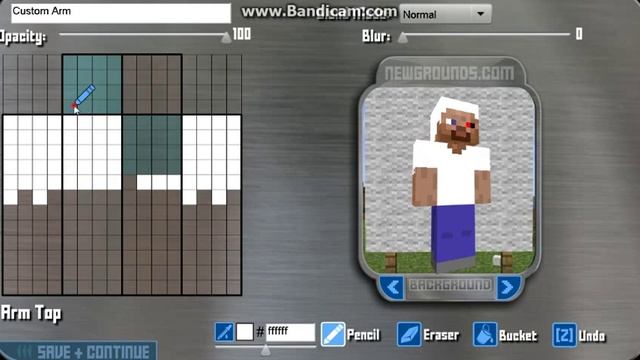 делаю и показываю скин Канеки Кена для майнкрафт! смотреть онлайн