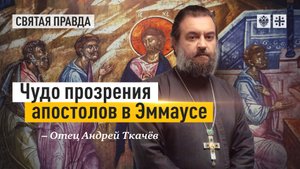 "Ученики увидели Христа, но не узнали": Чудо прозрения апостолов в Эммаусе — отец Андрей Ткачёв