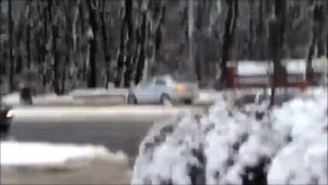 Инвалид-попрошайка спасается от наряда ДПС в Ставрополе