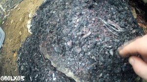 Бочка для обжига кабелей и мусора.