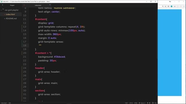 CSS Grid Tutorial #9 - Grid Areas