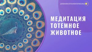 МЕДИТАЦИЯ «ТОТЕМНОЕ ЖИВОТНОЕ». Узнай свой тотем !
