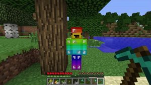 ПОЧЕМУ МОЙ ДОМ СТАЛ РАДУЖНЫМ В МАЙНКРАФТ 100% Троллинг Ловушка Minecraft Радуга Деревня Жителей