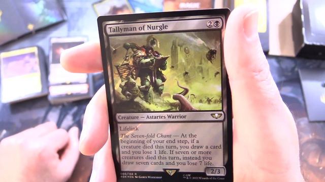 Warhammer 40K MTG Commander Deck: The Ruinous Powers Collectors Edition Unboxed смотреть онлайн