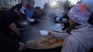 Ифтар в центре Махачкалы от «Чистого Сердца» и МБУ «Махачкала1»